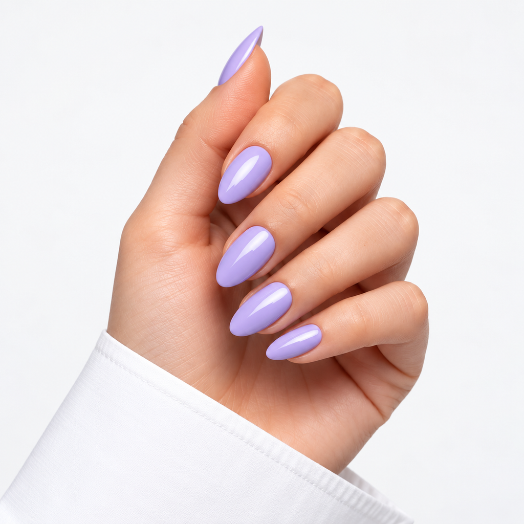 Lilac Dream reusable press-on nails