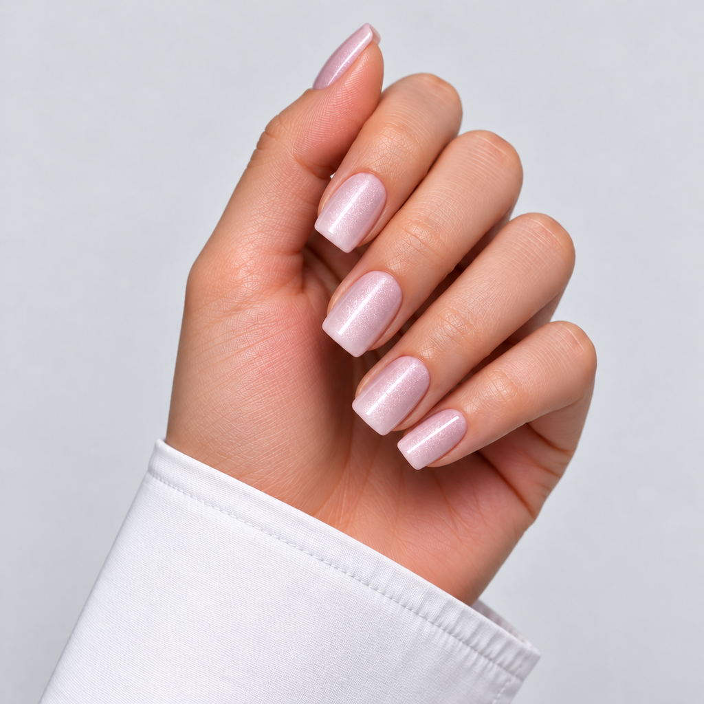 Bloom Cat Eye Square reusable press-on nails
