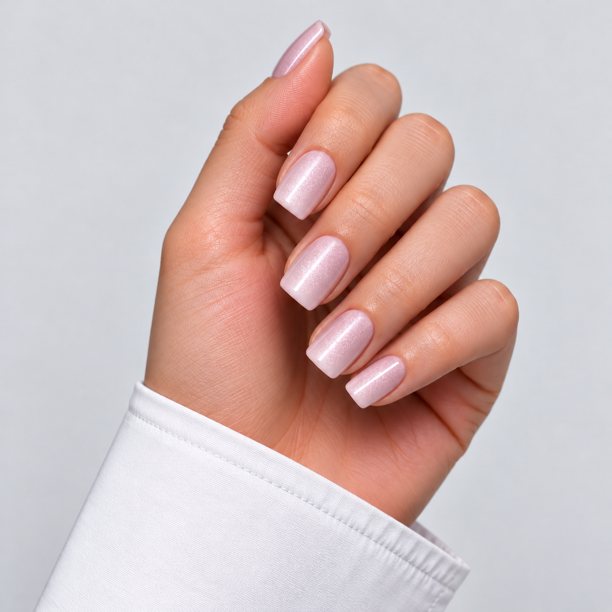 Bloom Cat Eye Square reusable press-on nails